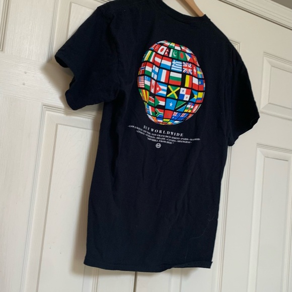 H.U.F. Worldwide Downhill From Here T-shirt - Picture 4 of 6